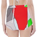 Colorful abstraction High-Waisted Bikini Bottoms View2