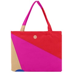 Colorful Abstraction Mini Tote Bag by Valentinaart