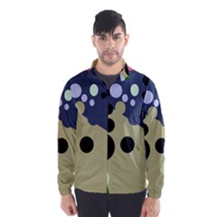 Elegant Dots Wind Breaker (men) by Valentinaart