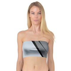 Elegant Gray Bandeau Top by Valentinaart