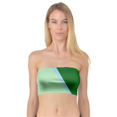 Green Design Bandeau Top by Valentinaart