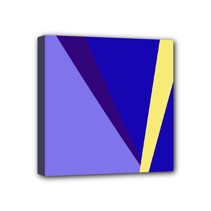 Geometrical abstraction Mini Canvas 4  x 4 