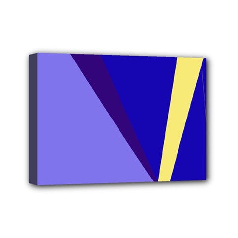 Geometrical Abstraction Mini Canvas 7  X 5  by Valentinaart