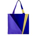 Geometrical abstraction Zipper Grocery Tote Bag View1