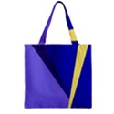 Geometrical abstraction Zipper Grocery Tote Bag View2