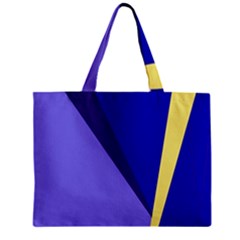 Geometrical Abstraction Zipper Mini Tote Bag by Valentinaart