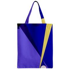 Geometrical Abstraction Zipper Classic Tote Bag by Valentinaart