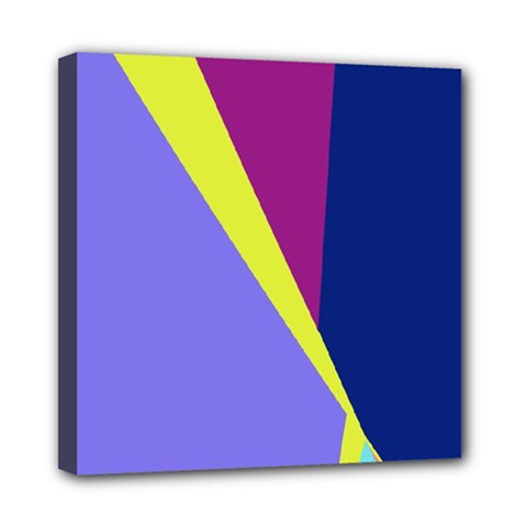 Geometrical Abstraction Mini Canvas 8  X 8  by Valentinaart