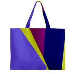 Geometrical Abstraction Zipper Mini Tote Bag by Valentinaart