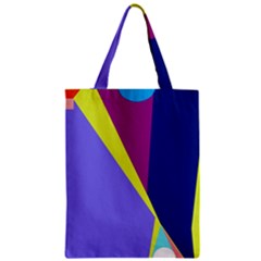 Geometrical Abstraction Zipper Classic Tote Bag by Valentinaart