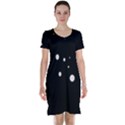 White dots Short Sleeve Nightdress View1