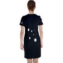 White dots Short Sleeve Nightdress View2