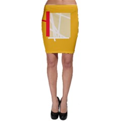 Basketball Bodycon Skirt by Valentinaart