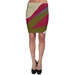 Decoratve Abstraction Bodycon Skirt by Valentinaart