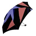 Purple and pink abstraction Mini Folding Umbrellas View2