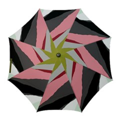 Colorful Abstraction Golf Umbrellas by Valentinaart