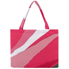 Pink Abstraction Mini Tote Bag by Valentinaart