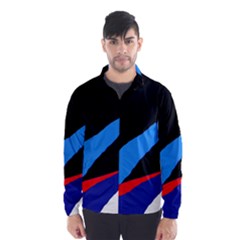 Colorful Abstraction Wind Breaker (men) by Valentinaart