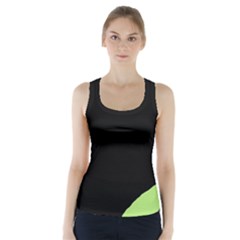 Green Ball Racer Back Sports Top by Valentinaart