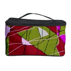 Flora Abstraction Cosmetic Storage Case by Valentinaart