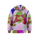 Flora abstraction Kids  Zipper Hoodie View2