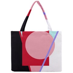 Decorative Geomeric Abstraction Mini Tote Bag by Valentinaart