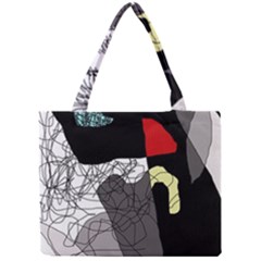 Decorative Abstraction Mini Tote Bag by Valentinaart