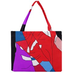 Colorful Abstraction Mini Tote Bag by Valentinaart