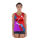 Colorful abstraction Women s Sport Tank Top  View1