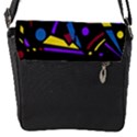 Optimistic abstraction Flap Messenger Bag (S) View1