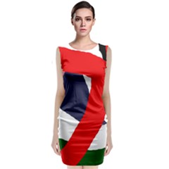 Beautiful Abstraction Classic Sleeveless Midi Dress by Valentinaart