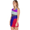 Crazy abstraction Sleeveless Bodycon Dress View2