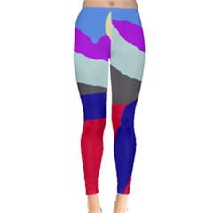 Crazy Abstraction Leggings  by Valentinaart