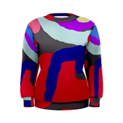 Crazy Abstraction Women s Sweatshirt by Valentinaart