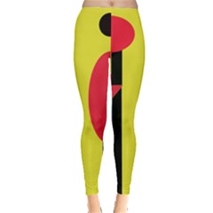 Abstract Landscape Leggings  by Valentinaart