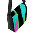 Abstract landscape Flap Messenger Bag (S) View2