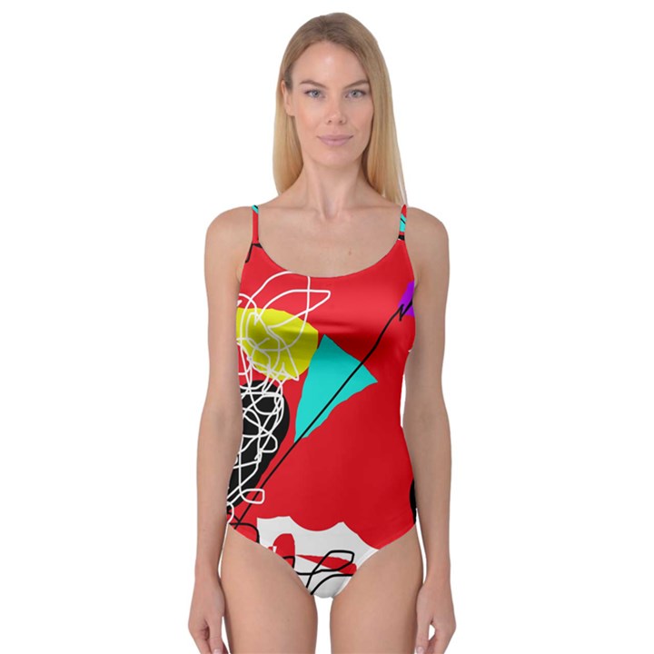 Colorful abstraction Camisole Leotard 