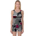 Decorative abstraction One Piece Boyleg Swimsuit View1