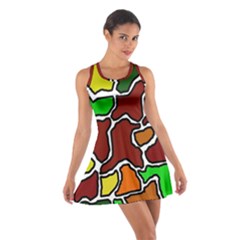 Africa Abstraction Racerback Dresses by Valentinaart