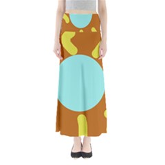 Abstract Sun Maxi Skirts by Valentinaart