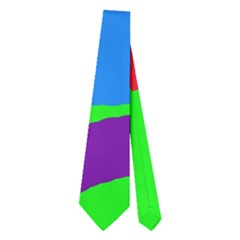 Rainbow Abstraction Neckties (two Side)  by Valentinaart