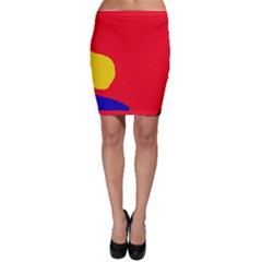 Colorful Abstraction Bodycon Skirt by Valentinaart