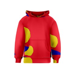 Colorful Abstraction Kids  Pullover Hoodie by Valentinaart