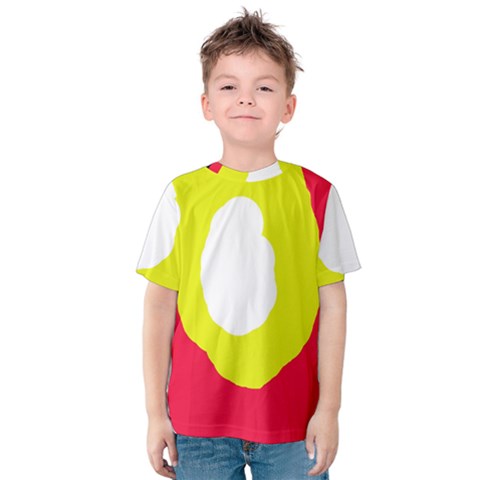 Colorful Abstraction Kid s Cotton Tee by Valentinaart