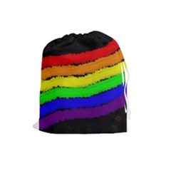 Rainbow Drawstring Pouches (Large) 