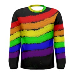 Rainbow Men s Long Sleeve Tee