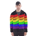 Rainbow Hooded Wind Breaker (Men) View1