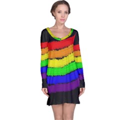 Rainbow Long Sleeve Nightdress