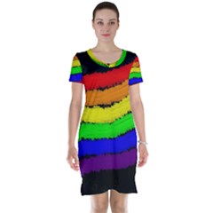 Rainbow Short Sleeve Nightdress