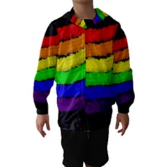 Rainbow Hooded Wind Breaker (Kids)